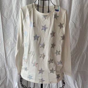 Girl’s long sleeve star shirt